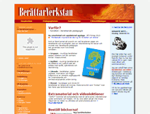 Tablet Screenshot of berattarverkstan.se